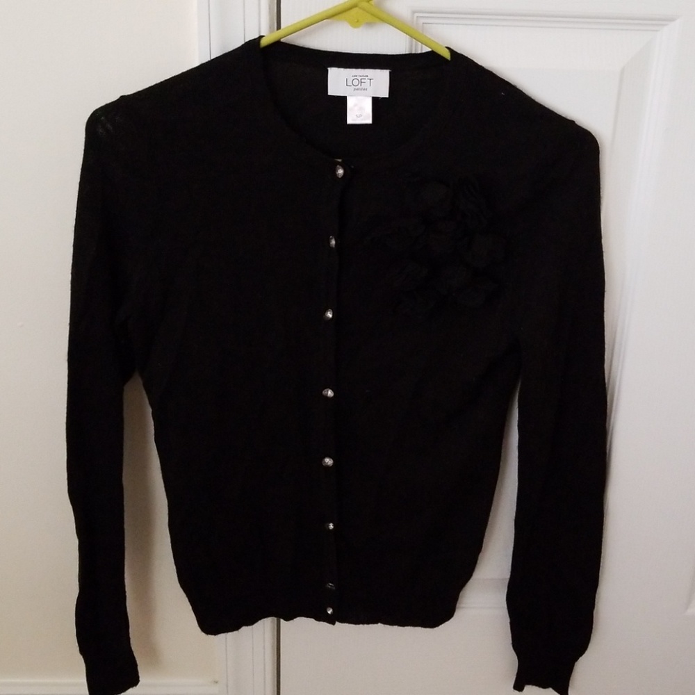Loft Black Cardigan